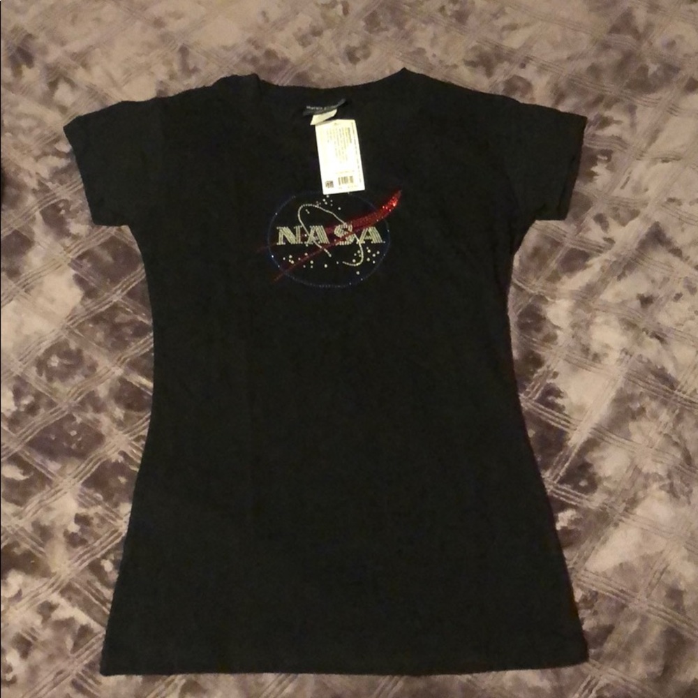 Womens  NASA Logo Soft T-Shirt